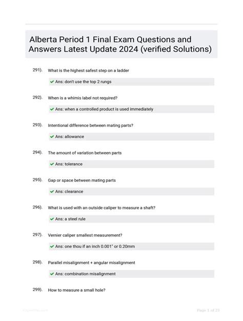 There is a posted guide about the answers for the new Alberta